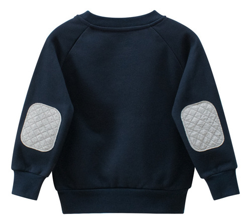 Sudadera De Manga Larga De Algodón Con Forro Polar Para 27 Niños