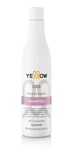 Shampoo Liss Keratin Yellow® 500ml Anti-frizz Liso Perfecto