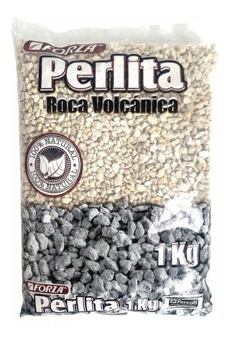 Perlita Roca Volcánica Sustratos 1kg 100% Natural Forza