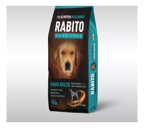 Alimento Rabito Perros Adultos 15kg Pet Shop Beto