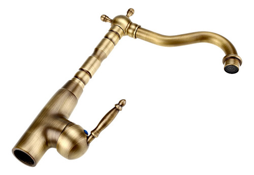 Grifo Mezclador De Cocina De Latón Macizo De Estilo Retro An