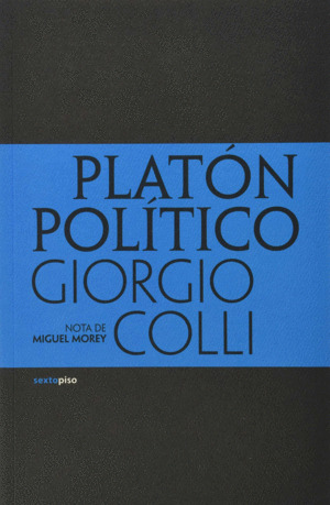 Libro Platón Político