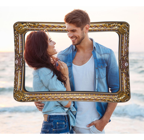 6 Divertido Marco De Selfie Inflable Accesorios De De Fotos