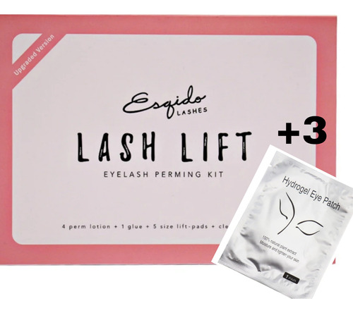 Kit Lash Lifting Para Rizado De Pestañas + Parches De Regalo