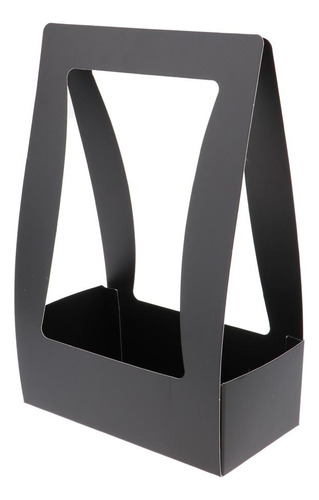Cajas De Bolsas De Papel Canasta De Flores Cestas De Negro