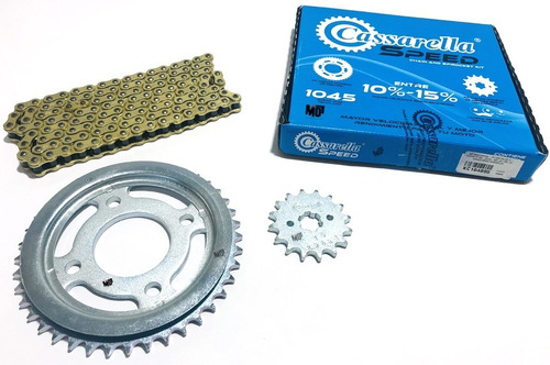 Kit Arrastre Cassarella Speed Racing Cb 150 Invicta / Cbf150