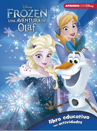 Libro Frozen: Una Aventura De Olaf (libro Educativo Disne...