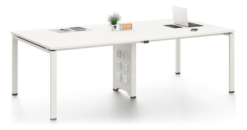 Mesa De Juntas Escritorio Oficina Zadar 240x120 Mundo In Color Blanco