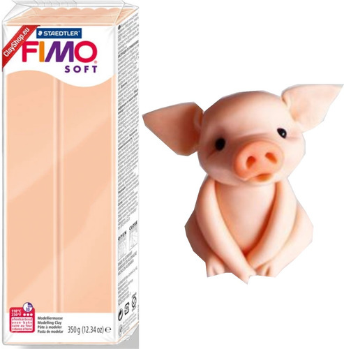 Fimo Soft Piel Arcilla Polimérica 350g Polymer Clay Flesh