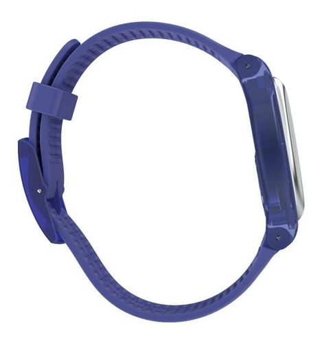 Reloj Swatch Mujer Purple Rings Suov106 Sumergible Silicona Color de la malla Violeta Color del bisel Violeta Color del fondo Violeta