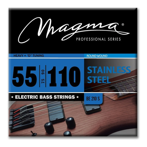 Encordado Magma Para Bajo Stainless Steel 055-110 Be210s