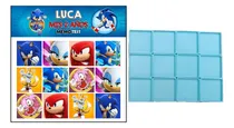Comprar Memotest Sonic Souvenir Para Armar Cumpleaños X10