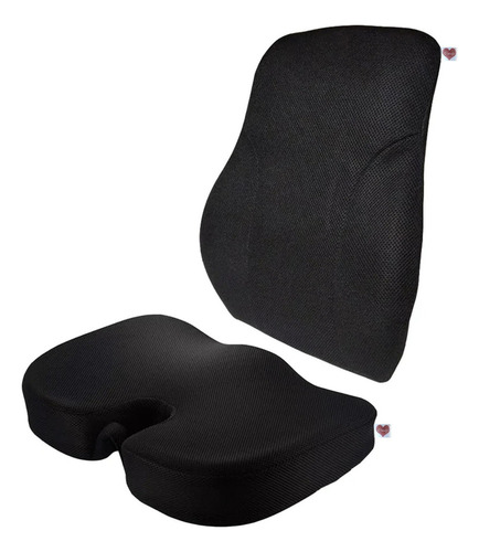 Almohada Lumbar Ortopédica Con Memoria Y Cojín Para El Coxis