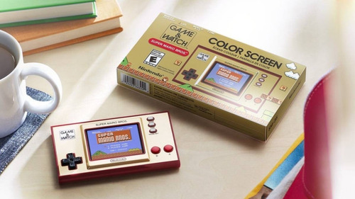 Imagen 7 de 7 de Nintendo Game & Watch Super Mario Bros. color rojo y dorado