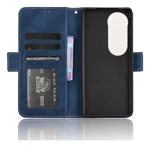 Funda For Vivo V40 5g Funda Billetera De Cuero Con Tarjeta