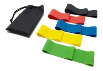 Comprar 5 Bandas Ligas De Resistencia Elasticas+ Regalo Bolso Nylon