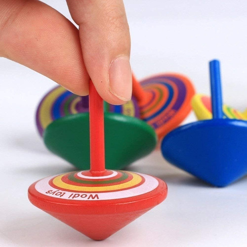 2024 Juguete Giroscópico For Niños Con Giroscopio De Madera