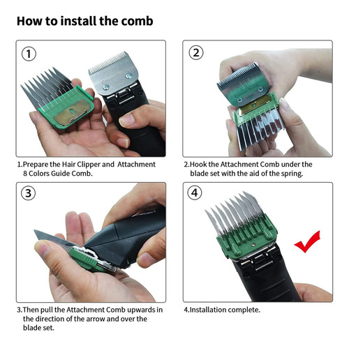 Peine Clipper Guide For Perros And Oster