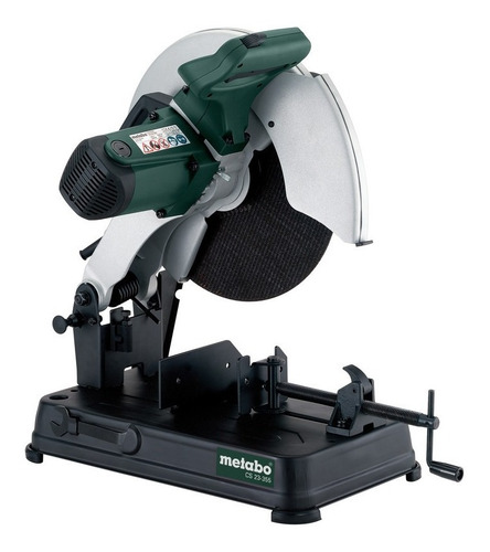 Imagen 1 de 1 de Sierra Cortadora Sensitiva Metabo 355mm Cs 23-355 + 1 Disco