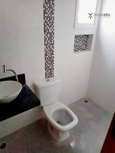 Imagem 13 de 18 de Cobertura Com 2 Dormitórios À Venda, 52 M² Por R$ 400.000,00 - Parque Das Nações - Santo André/sp - Co0684