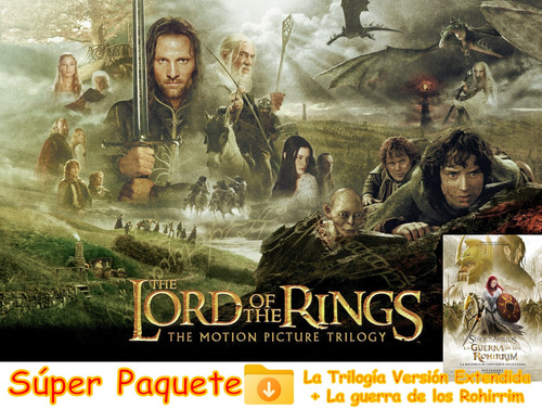 El Señor De Los Anillos V-ext + Guerra De Rohirrim - Digital