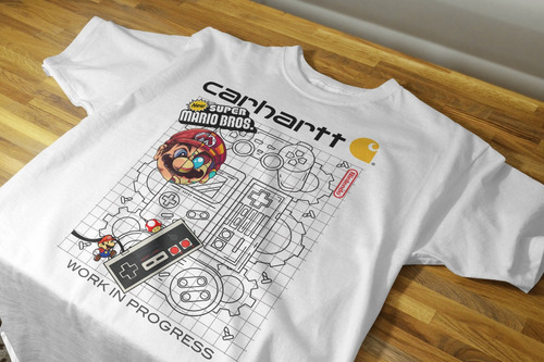 Playera Mario Bros: Poder Y Estilo En Cada Salto