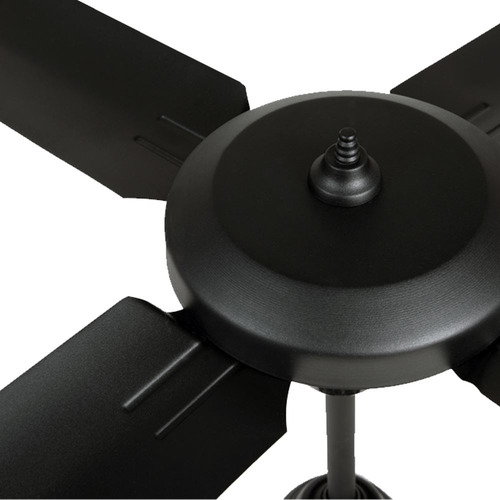 Ventilador De Techo Severbon Vta 420 Negro Microtexturado