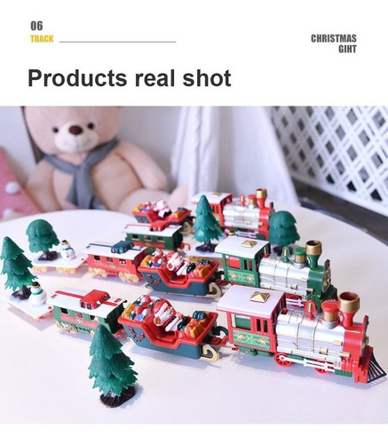 Brinquedo De Natal Pequeno Brinquedo De Trem Elétrico