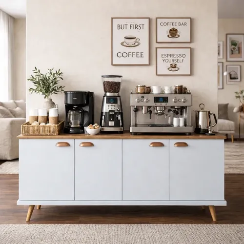 Aparador Classic Bestdrop Para Sala De Jantar E Cozinha Branco