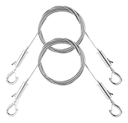 Kit De Alambre Ajustable Crystally-para Colgar Cuadros, 2 Un