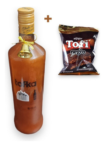 Tofka Vodka & Toffee Caja X1 L Spirit Drink Tormenta Dorada 
