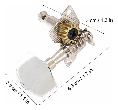 Ukulele Tuning Peg Profesional De Piezas De Ukelele Para