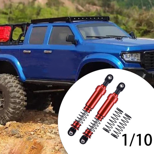 Ay 2 Piezas De Amortiguador De Metal Para Coche Rc 1/10