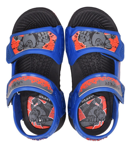 Sandalias Danper Niños Nenes Velcro C204-24 Luminares