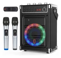 Comprar Jyx Máquina De Karaoke Con 2 Micrófonos Inalámbricos Uhf,...