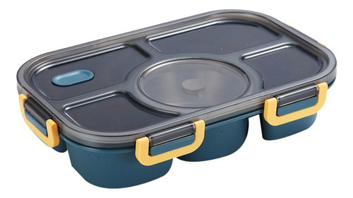 Fiambrera Bento Box Con Plato Dividido Y Tazón Para Sopa
