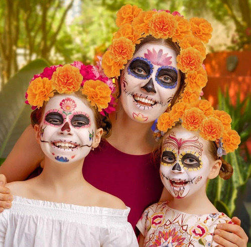 100 Unidades De Cempasúchil Con Flores Para Decoración De Ha