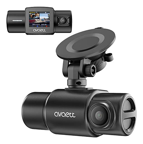 Dual 1080p Dash Cam, Built In Wifi Gps, Front And Insid...