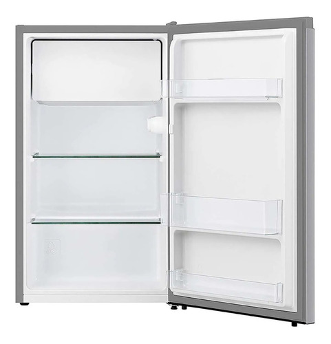 Refrigerador frigobar Hisense RR33D6AGX1 gris 93L