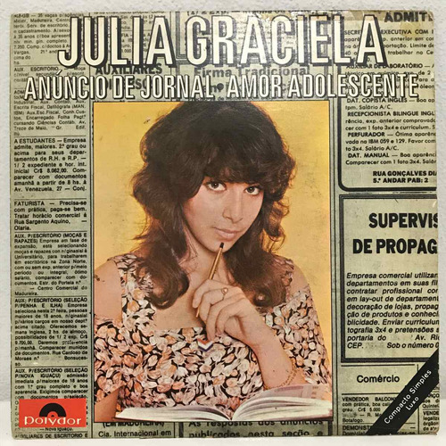 Compacto Julia Graciela / 1980 / Anúncio De Jornal