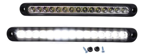 2 Piezas Ip65 10 15 Led Barra De Luz Trasera De Fre 3148225