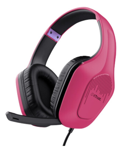 Trust 24992 Headset Gaming Gxt415p Zirox Pink Pc/consola Color Rosa