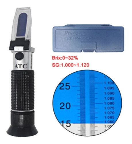 Medidor De Brix 32% Y Gravedad Especifica 1.000 ~ 1.130 Zumo