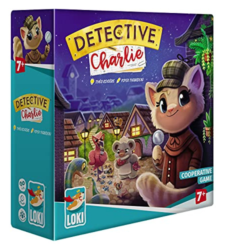 Iello: Detective Charlie, Juego Original De 7x4hq