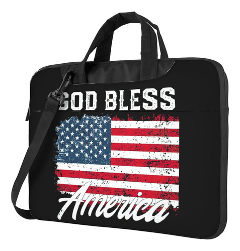 Dio Bendiga America Funda Para Portatil Bolso Bandolera Asa