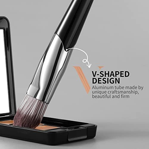 Ducare Brocha Para Base De Maquillaje Líquido, Autobronceado