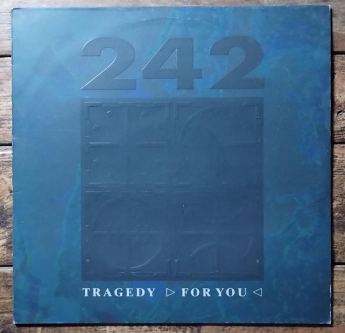 Front 242 Tragedy For You Vinilo 12 Bélgica 1990 Ebm Ex