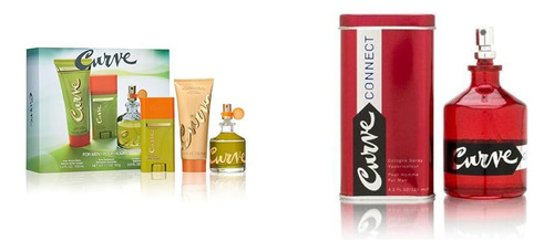 Curve Juego De Fragancias De Colonia Para Hombre, Desodorant