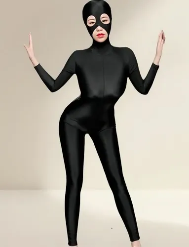 Traje De Cuerpo Entero Unisex Para Niños Y Niñas · Zentai Elástico Con Capucha · Enterizo Para Halloween Y Disfraces · Varias Tallas De S A XXXL Traje De Cuerpo Entero Unisex Para Niños Y Niñas · Zentai Elástico Con Capucha · Enterizo Para Halloween Y Disfraces · Varias Tallas De S A XXXL