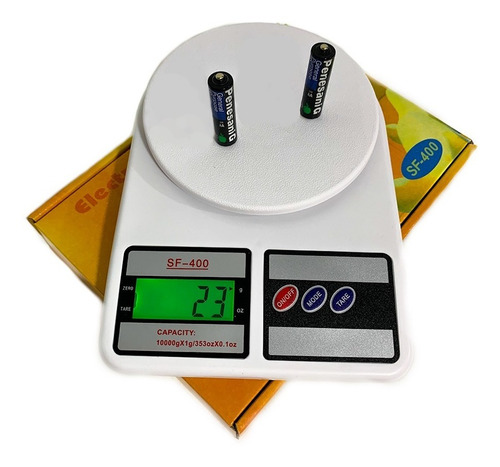 Imagen 3 de 4 de Balanza Gramera Báscula Pesa Digital Capacidad 7000g + Pilas